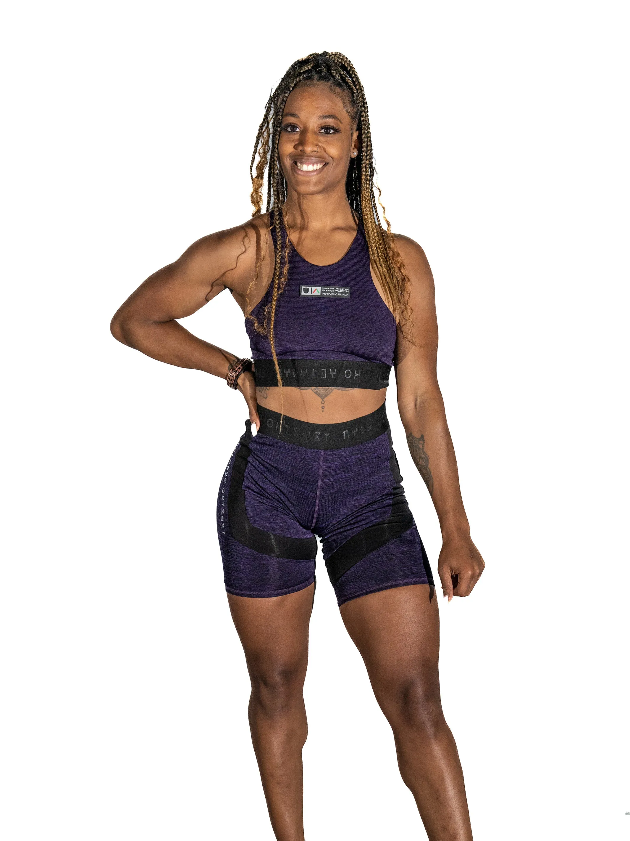 Women's Wakanda Athletics Performance Sports Bra